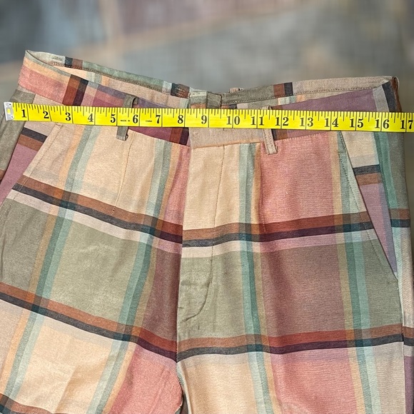 VINTAGE PLAID PANTS ~ True Vintage Plaid Slacks ~ Size 8 - Picture 6 of 10